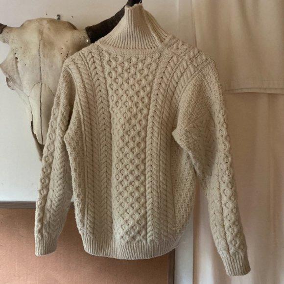 Carraig Donn Sweaters - Carraig Donn Women's XS 100% Merino Wool Turtleneck Sweater